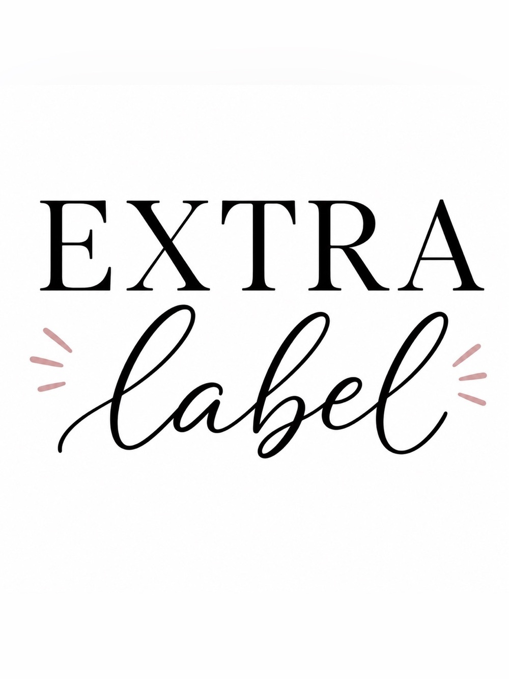 Extra Label.